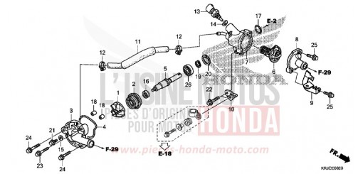 WATER PUMP FES125C de 2012